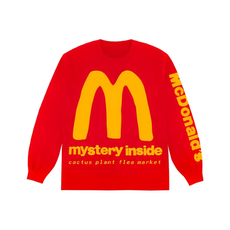 Cactus Plant Flea Market X McDonald's Drive Thru Long Sleeve T shirt-0