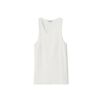 Burberry Tank Tops Men's Salt Crystal Color
