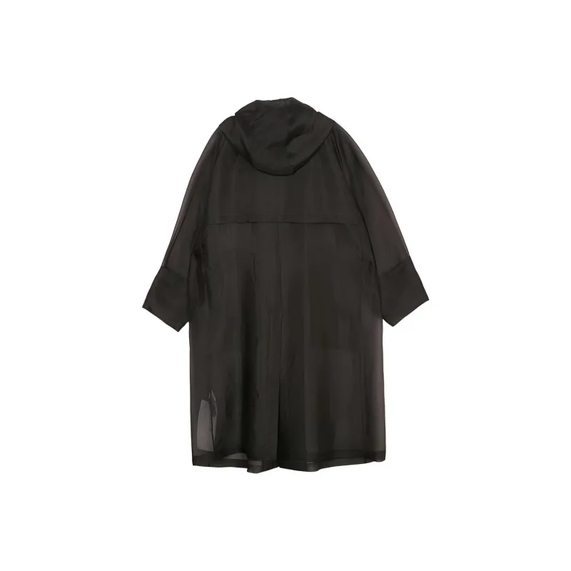 CROQUIS Trench Coats Unisex 021 Charcoal Gray-1