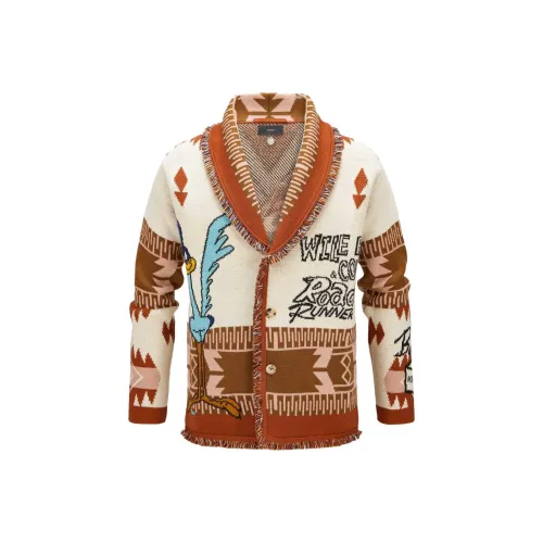 Alanui X Looney Tunes Icon Jacquard Cardigan