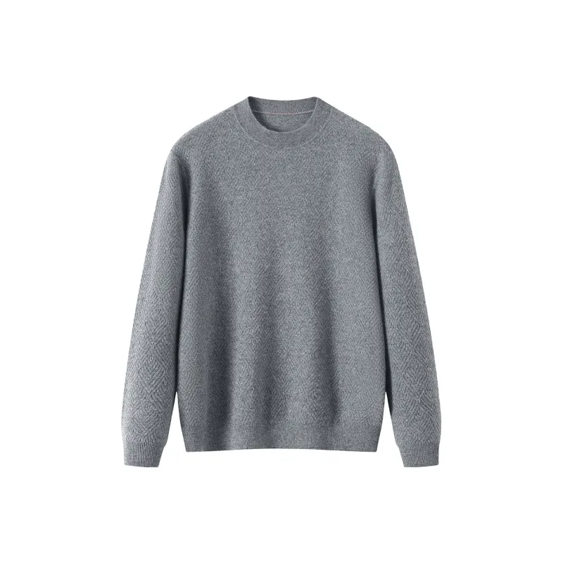 H YXIANG Cashmere Sweater Men's-0
