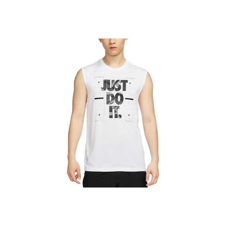 Nike Tank Tops Men White-0