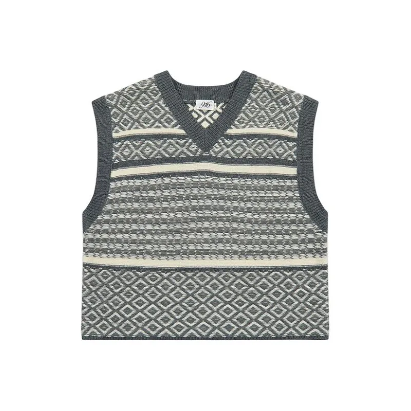 GOOD BAI Series 916 Tank Tops Unisex Gray-0