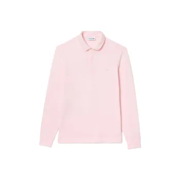 LACOSTE Polo Shirt Men's Light Pink