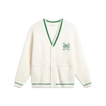 LiNing Chinese Culture Series Knitwear Men's Standard White
