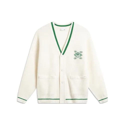LiNing Chinese Culture Series Knitwear Men's Standard White