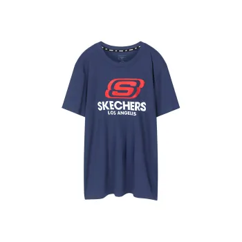 Skechers T Shirt Men's Medieval Blue
