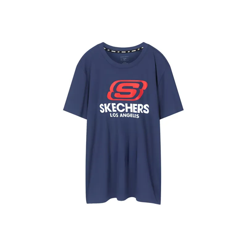 Skechers T Shirt Men's Medieval Blue-0