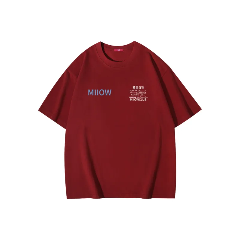 MIIOW Trendy Party Collection Cooling Summer Collection T Shirt Unisex-11