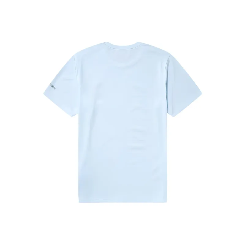 Columbia T Shirts Men Light Blue-1