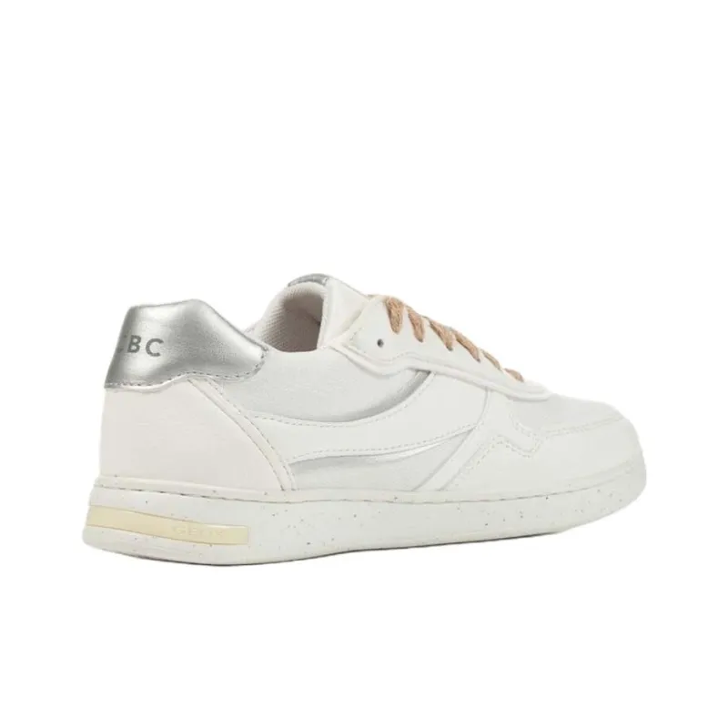 GEOX Jaysen Abrasion Resistant Low Top Skateboard Shoes Women's White-2