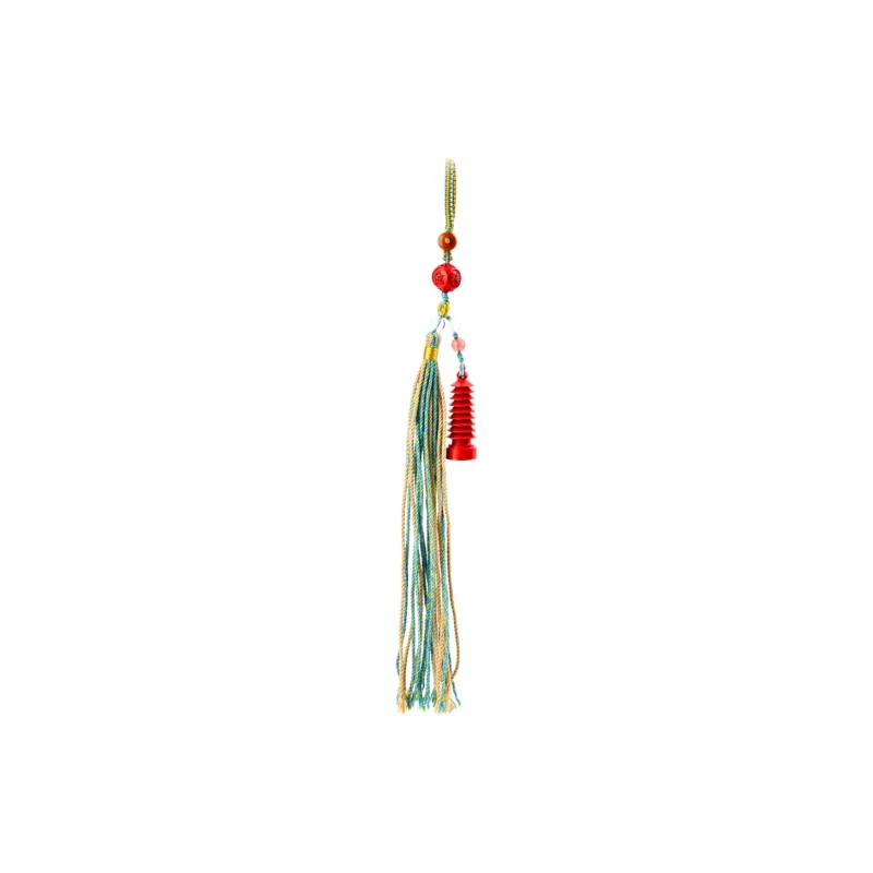 TIANTAISHAN Reconstructed Cinnabar Carved Ornaments Unisex-0