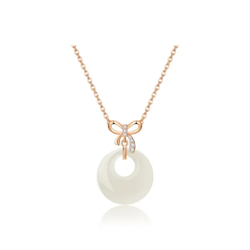 TIMEBOTTLE Chalcedony Necklaces Women's