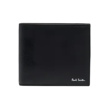 Paul Smith Calfskin Wallet Men's Black
