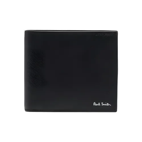 Paul Smith Calfskin Wallet Men's Black