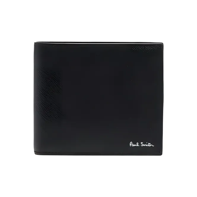 Paul Smith Calfskin Wallet Men's Black-0