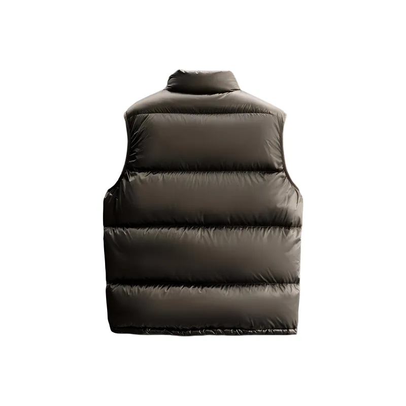 ZARA Vests Men Gray Green-1