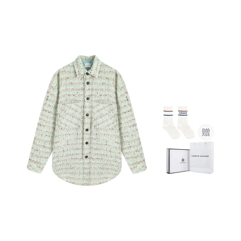 Charlie Luciano Shirt Unisex Mint Green-2