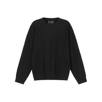 EMPORIO ARMANI FW23 Knitwear Men's Black