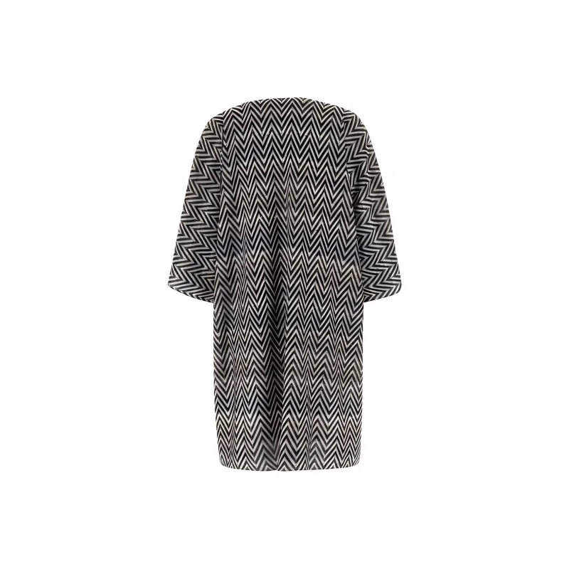 MISSONI V Neck Short Sleeved Dress-1