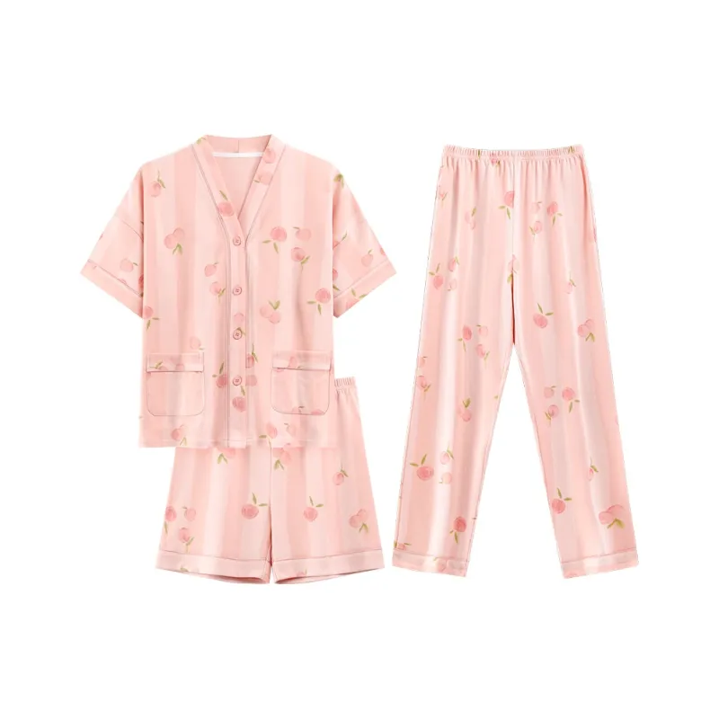 MADALLO Pajama Set Women's Pink-0