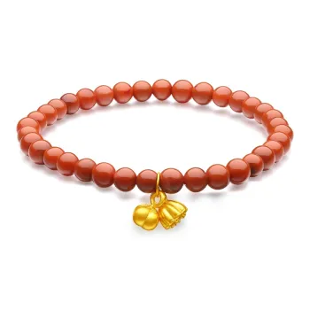 LAOMIAO South Red Agate Bracelets Women's