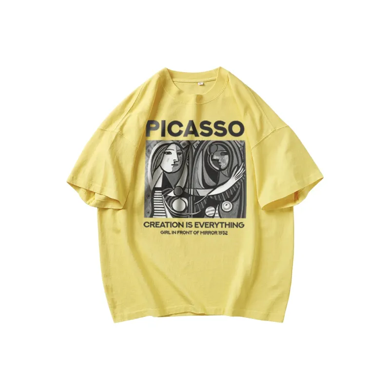 Pimio T Shirts Unisex-2