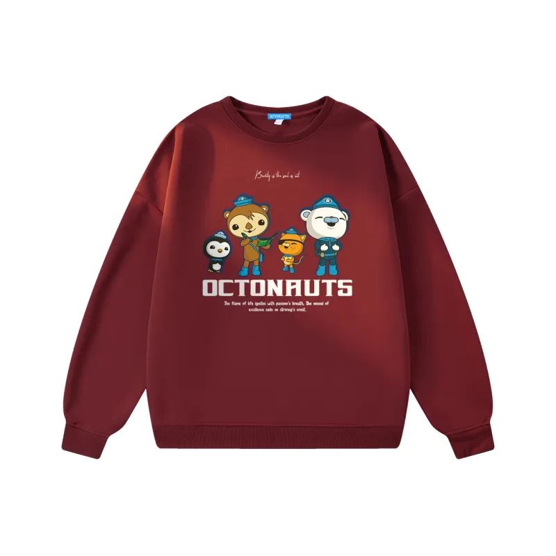 Small Columns Under The Sea Sweatshirt Unisex-10
