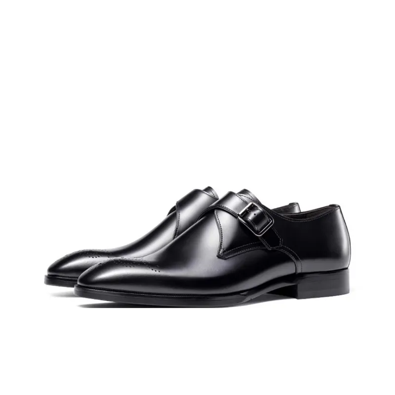 Bansley Dress Shoes Men Low Top-2