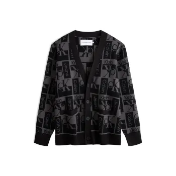 CALVIN KLEIN Knitwear Men's Space Black