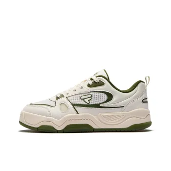 FILA FUSION BANK III Low Top Skateboard Shoes Women's Snow Cyan Sauce