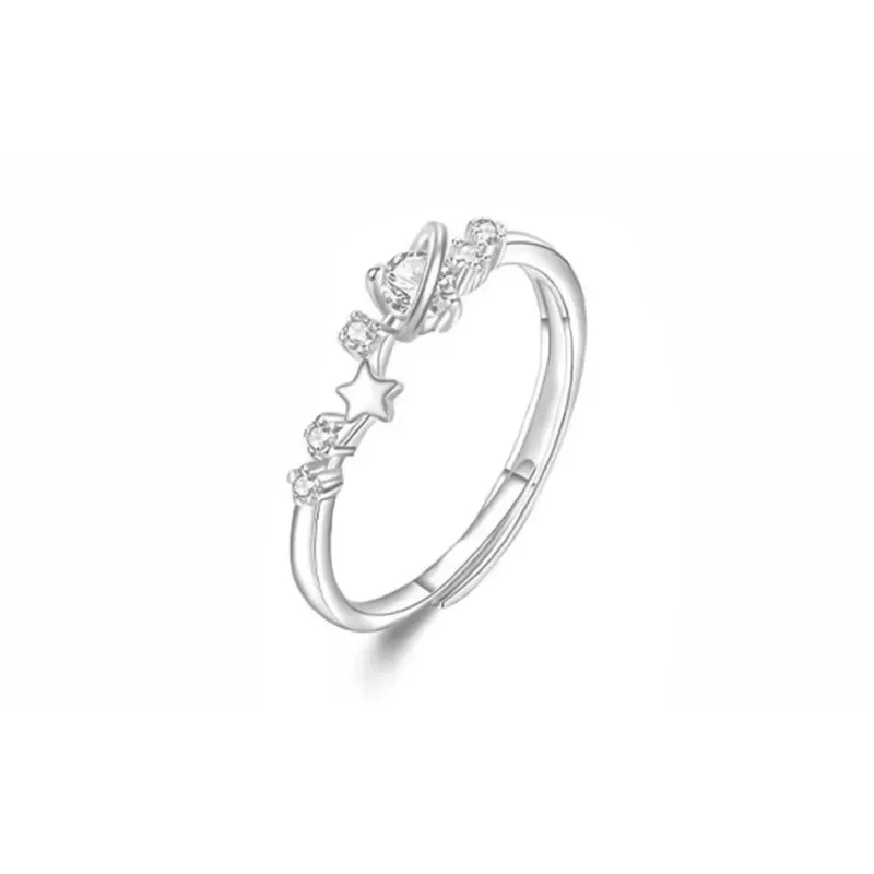 CHINA GOLD 999 Fine Silver Rings Unisex-4