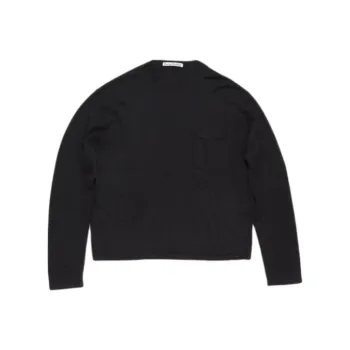Acne Studios Logo Patch Crewneck Jumper