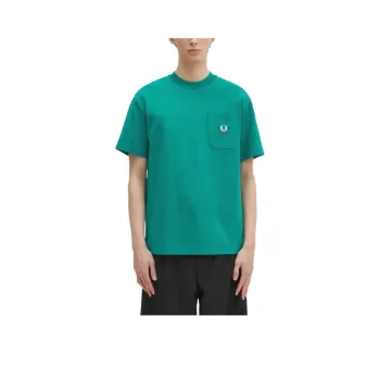 FRED PERRY T Shirts Men Green