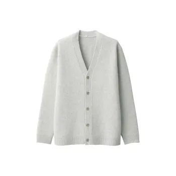 MUJI LABO Series Sweater Men's Light Gray