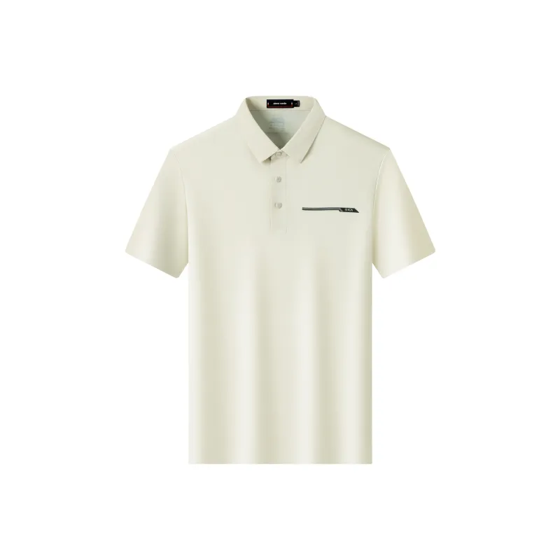 PIERRE CARDIN Polo Shirt Men's Warm White-0