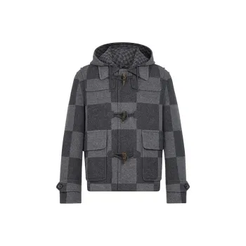 LOUIS VUITTON X Nigo Giant Damier Duffle Coat