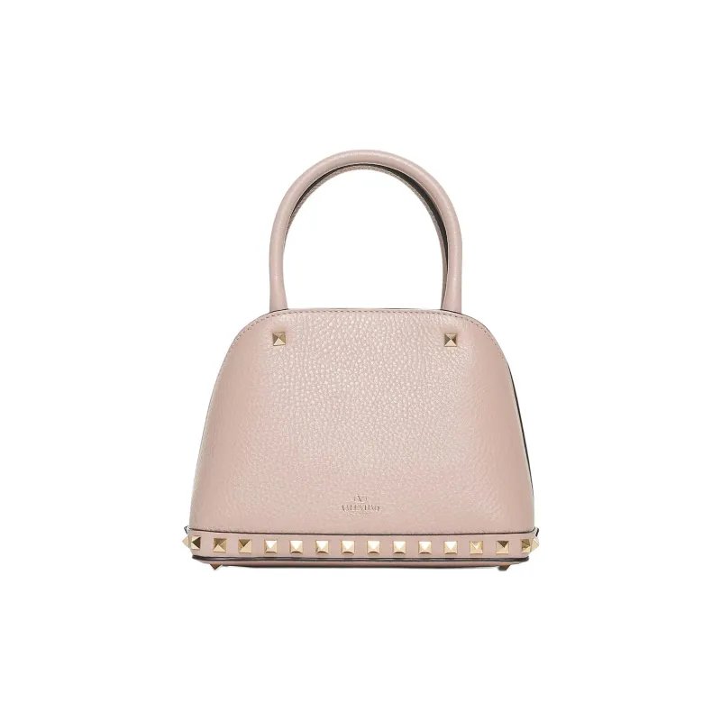 Valentino GARAVANI Calfskin One Shoulder Handbag Women's Pink-3