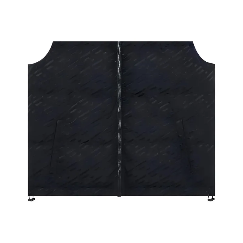 VERSACE Jacquard Hooded Gilet-3
