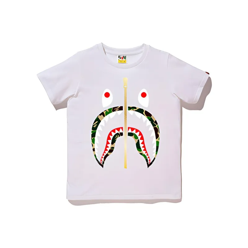 A BATHING APE Shark Series T Shirt Unisex-0