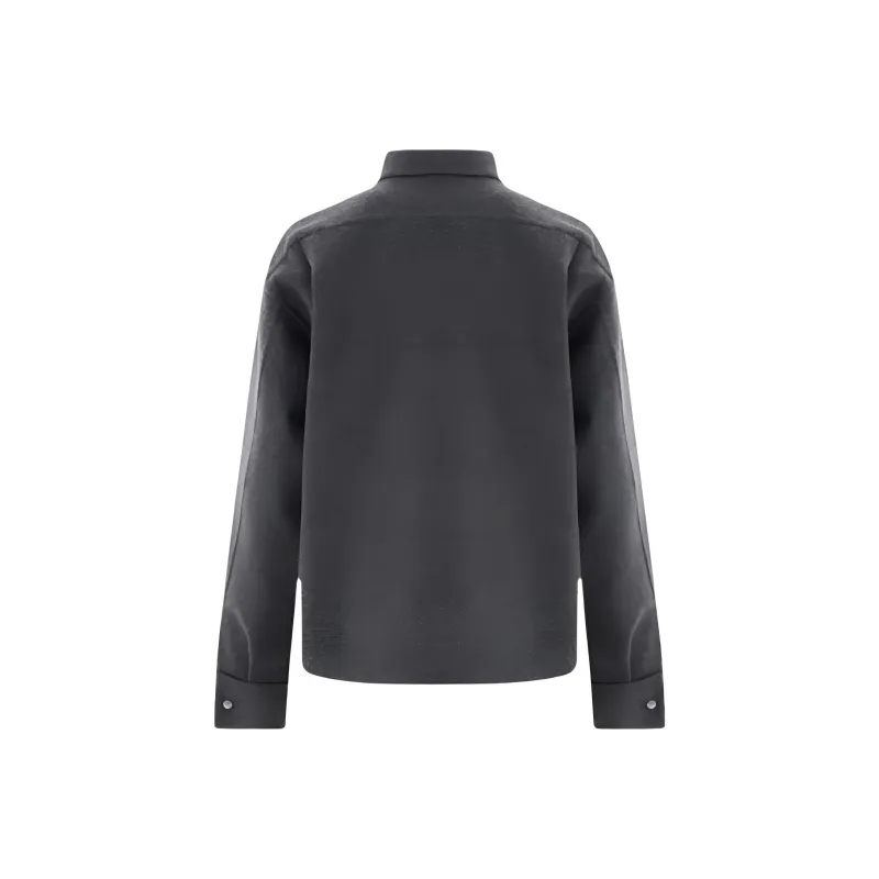 MaxMara Abadan Buttoned Long Sleeved Shirt-1