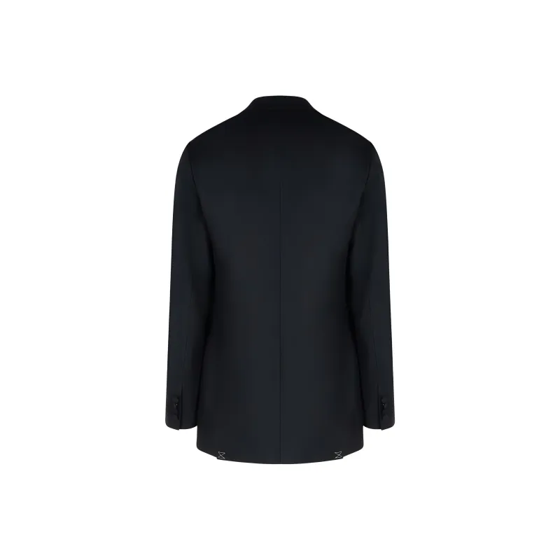 DRIES VAN NOTEN Single Breasted Long Sleeved Blazer-1