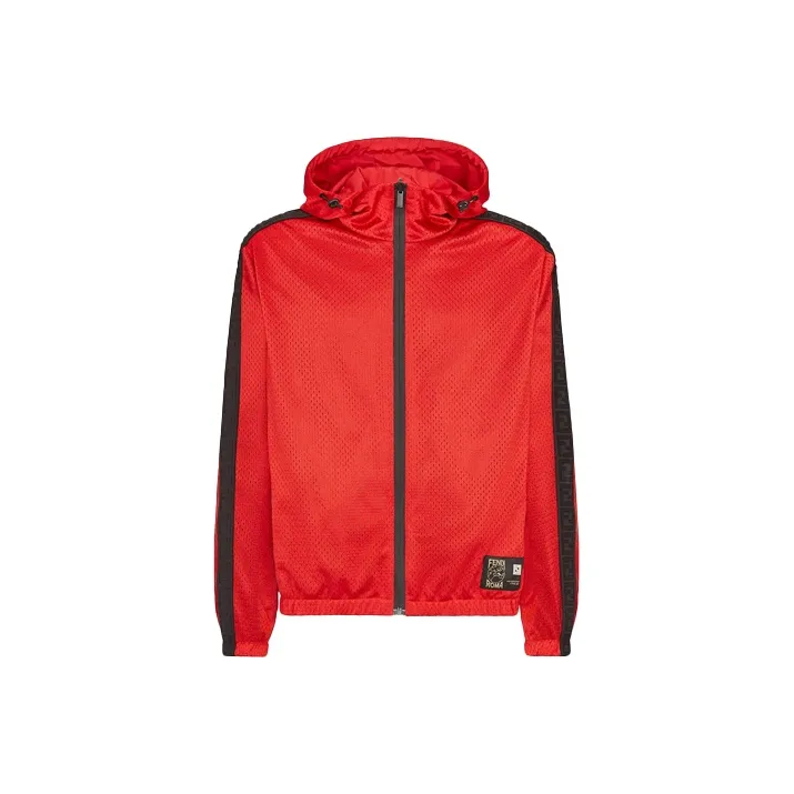 FENDI Jackets Men Red-0