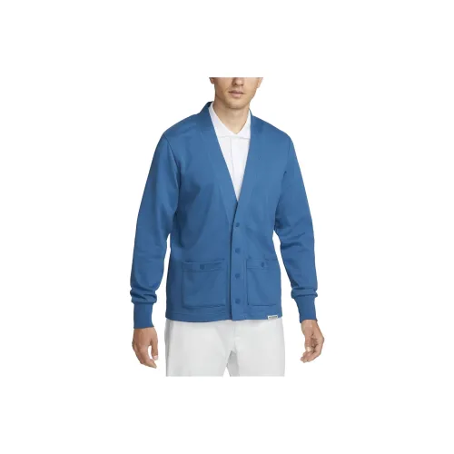 nike bone Sweaters Men Blue