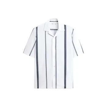 ZARA Shirts Men Frosted White