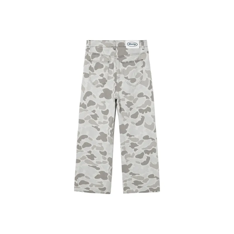 Mmlg Jeans Unisex Camouflage Gray-1