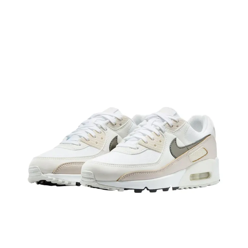 Nike Air Max 90 White Flat Pewter Women's-2