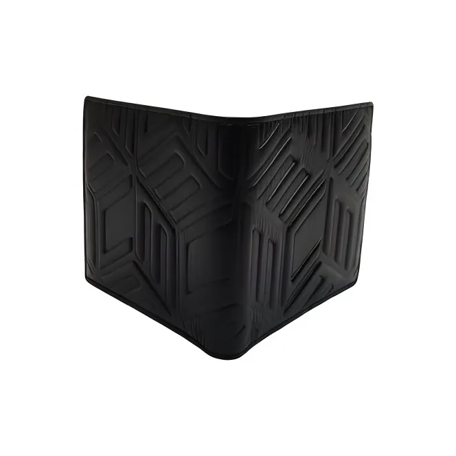 MCM Leather Wallet Unisex Black-1
