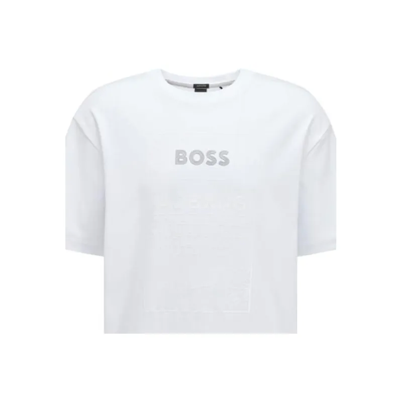 HUGO BOSS x AJBXNG SS22 T Shirt Men's White-3