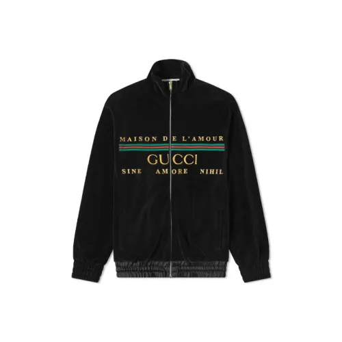 GUCCI Chenille Embroidered Track Jacket